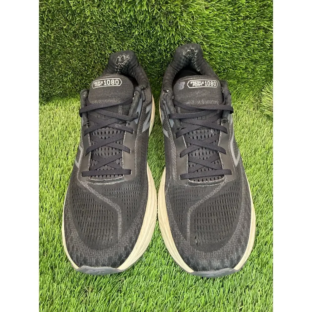 New Balance  Fresh Foam X 1080v14 M1080B14 Athletic Sneaker Men's 13 Black Mesh